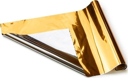 Picture of Folia dekoracyjna metalizow zoto-srebrna 0.5x50m