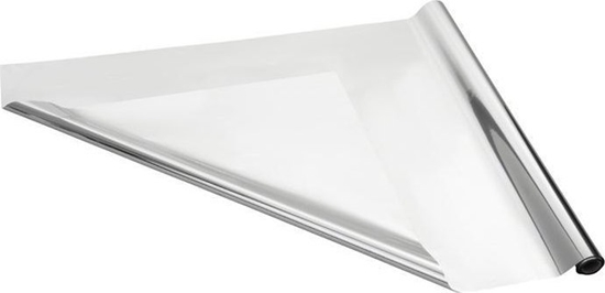 Picture of Folia dekoracyjna metalizowana srebrna 0.8x25m