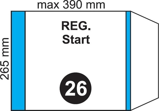 Picture of Folplast Okadka na podr regulowana NR 26 (20szt)