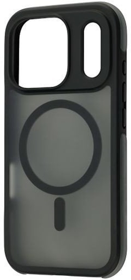 Picture of FoneKit Drop-Proof iskunkestava MagSafe-yhteensopiva suojakuori, iPhone 17 Pro Max, musta/harmaa