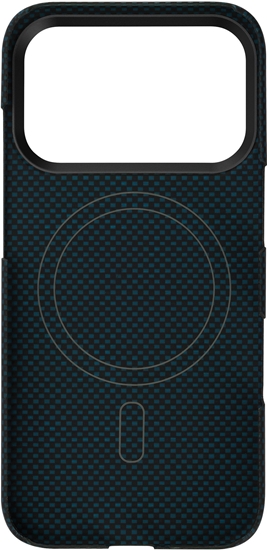 Picture of FoneKit Vectran-Kevlar Aramid Fiber suojakuori, iPhone 17 Pro, sininen/musta