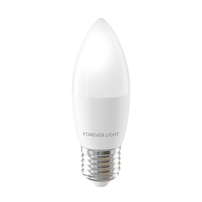 Picture of Forever Light LED Bulb E27 C37 7.2W 840lm 6000K cl
