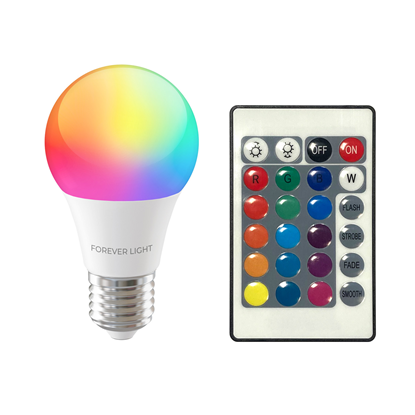 Picture of Forever Light LED Bulb RGB E27 A60 8W 850lm 4000K 