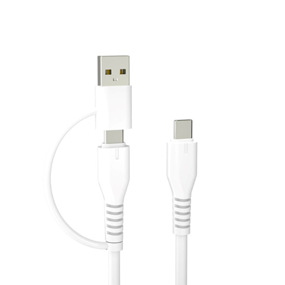 Picture of Forever recycling cable 2w1 1,5m 3A USB-C - USB-C 