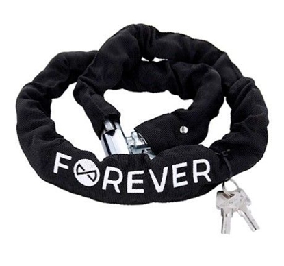 Picture of Forever Universal Bike chain lock CHL-110 Outdoor Black