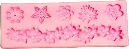 Picture of Forma silikonowa kwiaty i kwiatowa girlanda