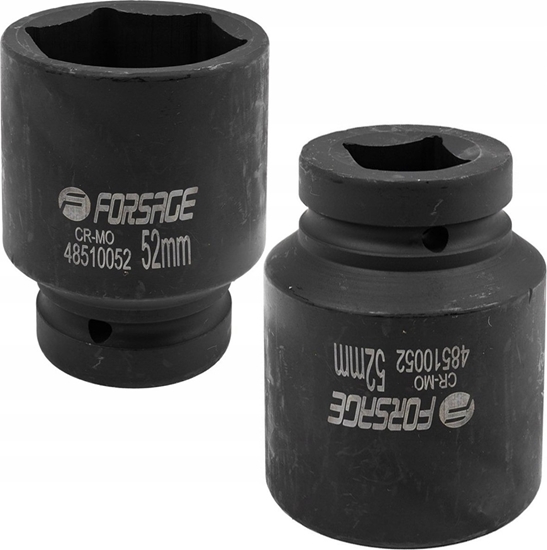 Изображение Forsage Nasadka udarowa gboka 1" 52mm (6-ktna)