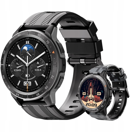 Picture of Fossibot W101 Smartwatch - zegarek smart Czarny