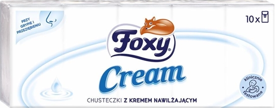 Изображение Foxy CHUSTECZKI HIGIENICZNE FOXY CREAM 10X10
