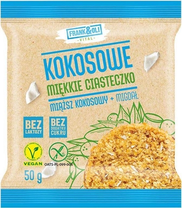 Picture of Frank&Oli Ciasteczko pasta orzechowa + Chia bez dodatku cukru 50 g