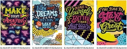 Attēls no Fresh Notatnik ozdobny 105x165/120K gadki