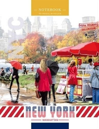 Attēls no Fresh Notatnik ozdobny 128x165/64K kratka Nowy Jork park