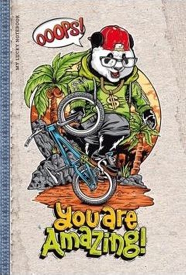 Picture of Fresh Notatnik ozdobny 143x210/64K linia Panda