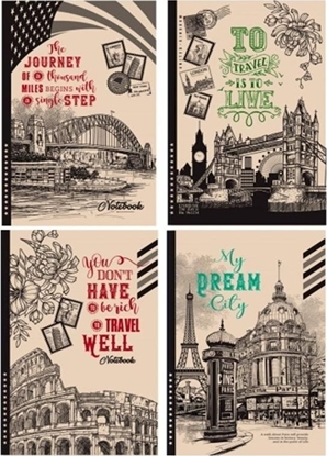 Picture of Fresh Notatnik ozdobny 143x215/96K gadki