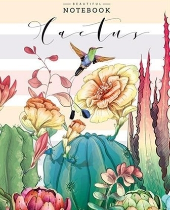 Изображение Fresh Notatnik ozdobny 64 strony kratka Kaktus i koliber