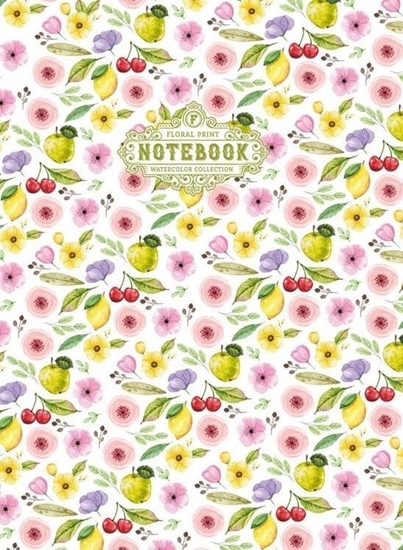 Изображение Fresh Notatnik ozdobny 64 strony kratka Kwiaty zielone