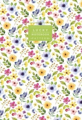 Изображение Fresh Notatnik ozdobny 64 strony linia Kwiaty zielony