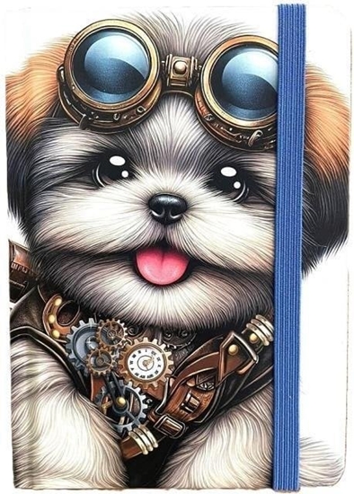 Изображение Fresh Notatnik ozdobny A6/64K kratka TW Pies lotnik