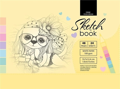 Attēls no Fresh Szkicownik 12.4x19.7cm 48k óty