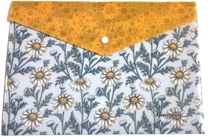 Изображение Fresh Teczka A4+ plastikowa z klipsem Stokrotki