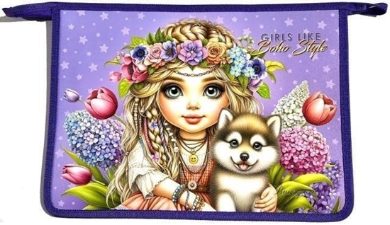 Изображение Fresh Teczka-torba A4+ zapinana na zamek Dziewczynka