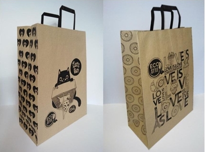 Attēls no Fresh Torebka Kraft 320x420 XXL kot i mysz FRESH