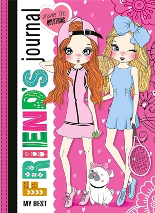 Attēls no Fresh Zeszyt przyjacióek 135x197/48K TW brokat róowy