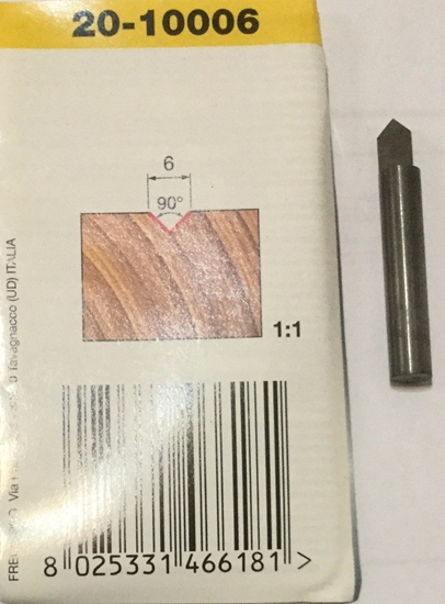 Picture of Frez 20-10006P 6X6X38,1X6,0 90