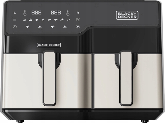 Picture of Frytkownica beztuszczowa Black&Decker Frytkownica beztuszczowa Black+Decker Dual Basket BXAF9000E