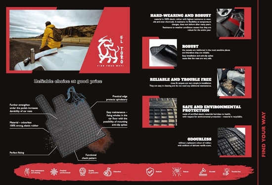 Picture of Frogum DYWANIKI GUMOWE OPEL INSIGNIA 2008-