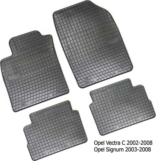 Picture of Frogum DYWANIKI GUMOWE OPEL SIGNUM 03-08 / OPEL VECTRA C 03-08