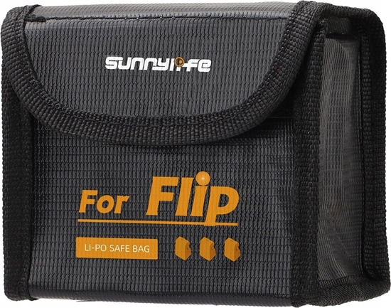 Picture of Futera Etui Pokrowiec 3x Akumulator Bateria Do Drona Dji Flip Ognioodporny / Fp-dc956-3