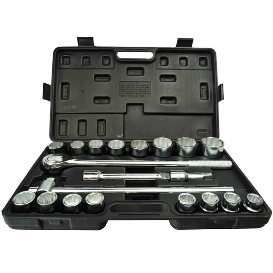 Picture of Gala atslēgu kompl. 3|4 19-50mm 12-kanšu 21gb kofe