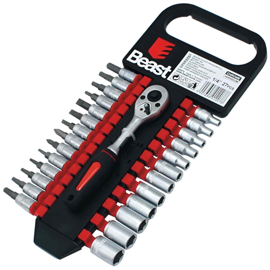 Изображение Gala atslēgu kompl.blister 1|4 4-13mm 27gb Beast