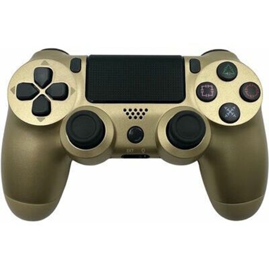 Picture of GameBox P4 Wireless Vibration Bluetooth Controller for Play Station 4 / PC / TV / TV Box Gold