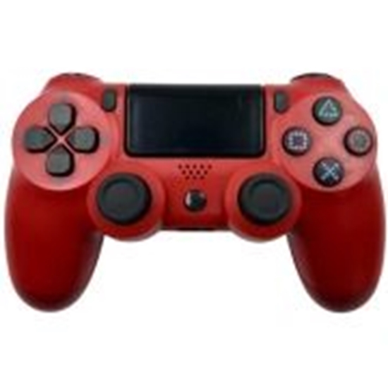 Picture of GameBox P4 Wireless Vibration Bluetooth Controller for Play Station 4 / PC / TV / TV Box Red Red
