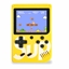 Picture of GameBox R1 8bit Portable Retro Game console with 400 games 3'' LCD with TV RCA cable Yellow