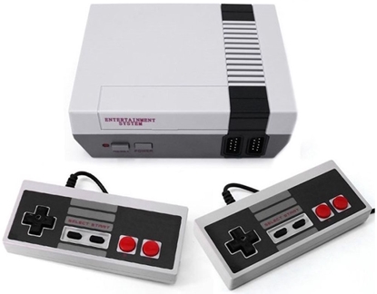 Attēls no GameBox R6 8-Bit Retro TV AV RCA Analog Game Console with Dual Controllers with 620 Built-In Games