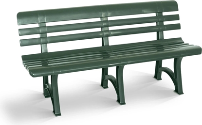 Attēls no Garden bench Olimpia 150x53x77cm green 8003723500897
