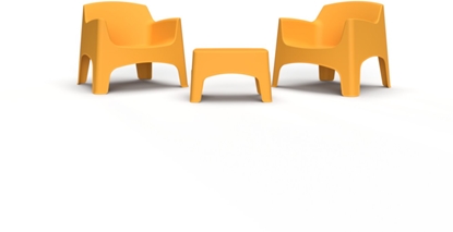 Picture of Garden furniture set Set Ibiza Terrace dark yellow 8003723802212