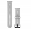 Attēls no Garmin Pasek gumowy na nadgarstek - seria Forerunner 745 (mleczny kwarc / czarna sprzczka) (010-11251-9E)