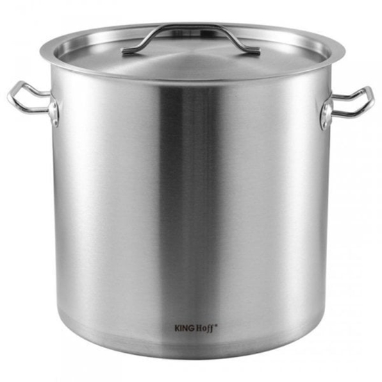 Picture of Garnek Gastronomiczny Z Pokryw Stalow 25l Kinghoff Kh-1963