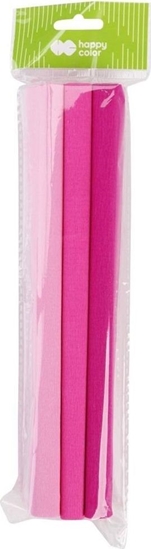 Picture of GDD Bibua marszczona 25x200cm róowy mix 3szt