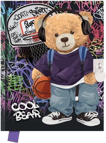 Изображение GDD Pamitnik z kódk 80 kartek Cool Bear