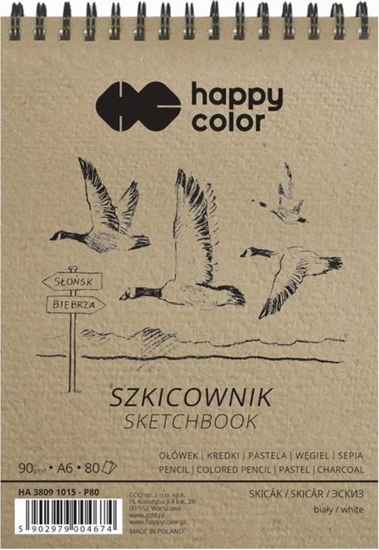 Picture of GDD Szkicownik A6 80k biay