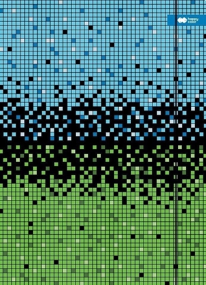 Attēls no GDD Teczka z gumk A4+ Pixi nieb-ziel HAPPY COLOR