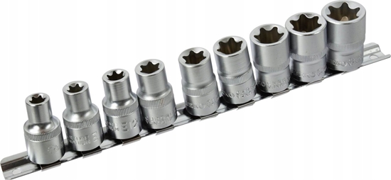 Picture of Geko Komplet 10el nasadek torx 1/2"E 10-24 GEKO PROFI G10160