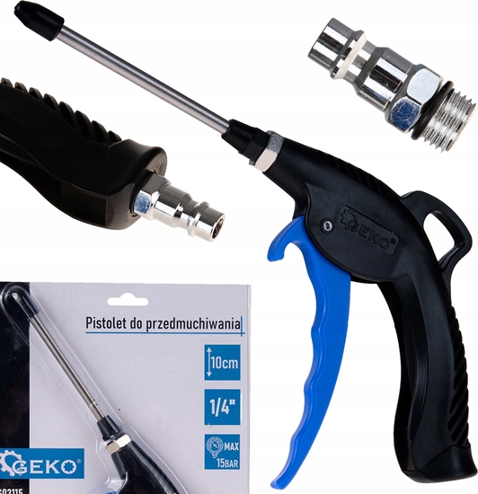 Picture of Geko Pistolet do przedmuchiwania 10cm (100)