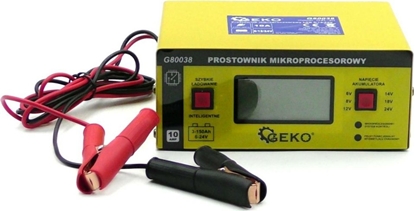 Изображение Geko PROSTOWNIK MIKROPROCESOROWY LCD 6/12/24V (1/12) G80038 GEKO