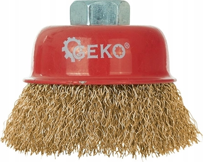 Attēls no Geko Szczotka druciana czoowa mosina 65mm M14 (100)